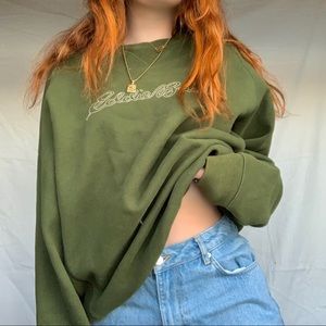 Green Eddie Bauer Crewneck